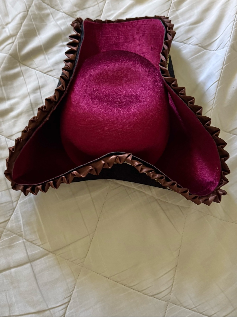 Pirate Tricorn Hat - Picture 7 of 9